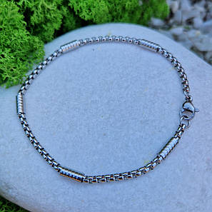 Браслет 20 см * 4 мм | Браслет із нержавіючої сталі Stainless Steel, фото 2