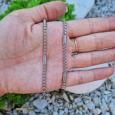 Браслет 20 см * 4 мм | Браслет із нержавіючої сталі Stainless Steel, фото 3