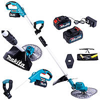Аккумуляторная коса для дачи и сада Makita DUR365ZLX (48V, 6AH) аккумуляторный триммер для работ в саду