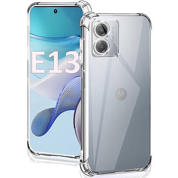 TPU чохол GETMAN Ease посилені кути Full Camera для Motorola Moto E13