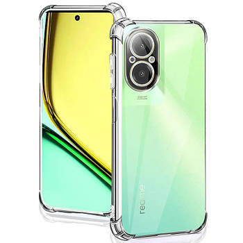 TPU чохол GETMAN Ease посилені кути Full Camera для Realme C67 4G
