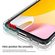 TPU чохол GETMAN Ease посилені кути Full Camera для Xiaomi 12 Lite, фото 3