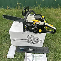 Бензиновая пила Hitachi CS 45 Y Бензопила цепная Пилы для дерева (4,2 кВт, 52 см³) Пилы БЕНЗИНОВЫЕ Бензопила садовая