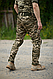 Військові штани піксель з наколінниками, тактичні чоловічі брюки для полювання й активного відпочинку для для полігону - фото 3 - id-p2736618315