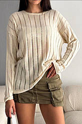 Жіноча кофтинка сітка з вирізом для пальця. Туреччина, один універсальний розмір 42-48