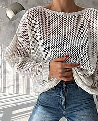 Жіноча кофтинка сітка з вирізом для пальця. Туреччина, один універсальний розмір 42-48