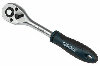 Тріскачка GUT MECHANIC 1/4” L-140 мм квадрат L-6мм Z-72 (маленька) RH0001