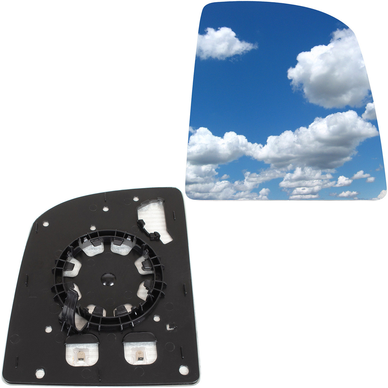 Вкладка дзеркала, верхня права з підґрунтом 7C0857522G VW Crafter II MAN TGE DA-33878