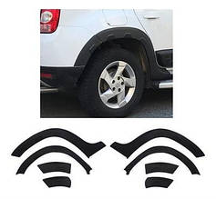 Накладки на арки для Renault Dacia Duster 2008-2018 ABS 8 шт (TAN24)
