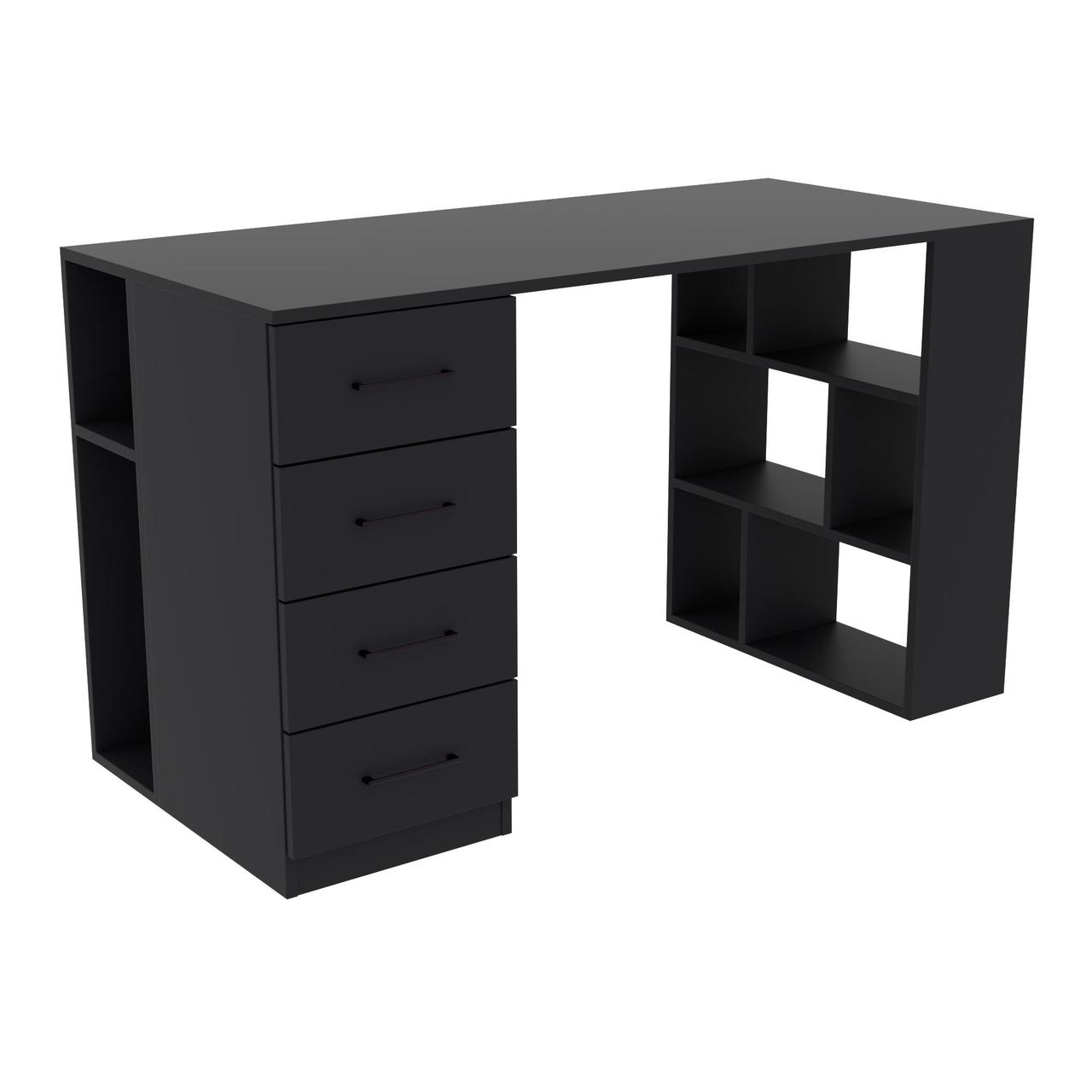 Стіл письмовий Tetris Т-8, Антрацит, 1300/600/760
