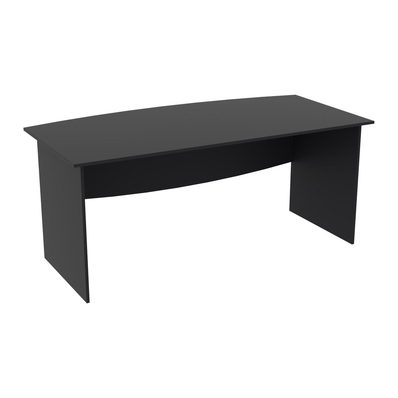 Стіл офісний Лідер, Антрацит, 1800/900/760