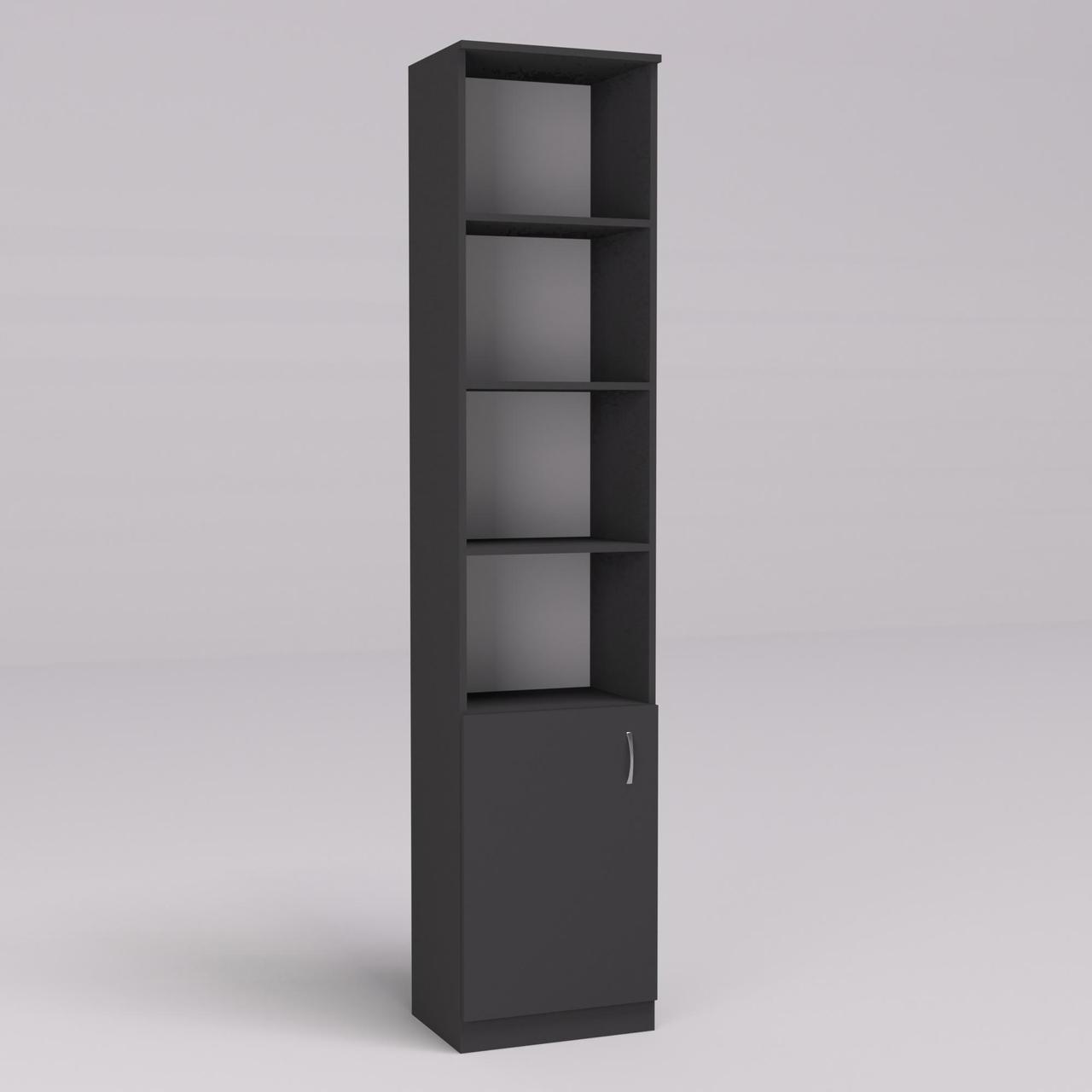 Пенал офісний ОПС-1, Антрацит, 450/320/2100