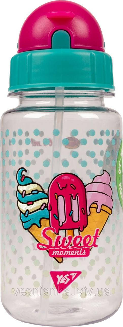 Пляшечка для води 350 мл. з трубочкою "Sweet" 708176 Yes, фото 1