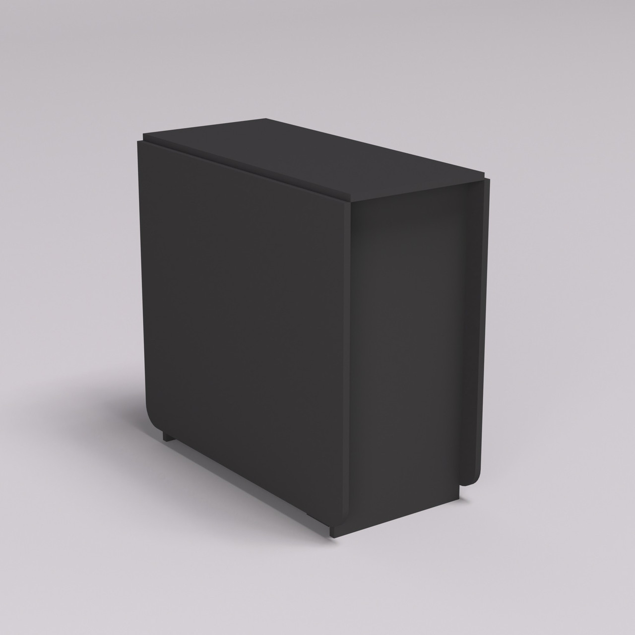 Стіл-тумба kontinent Антрацит 175х80х75 см