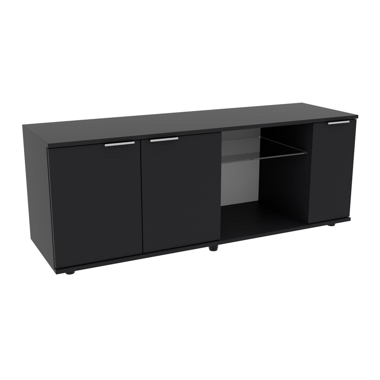 Тумба для телевізора Kontinent Антрацит 140х42,5х53 см