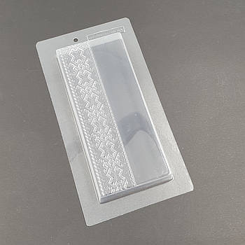 Молд для шоколаду (щільний пластик) плитка Вишиванка