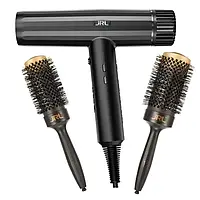 Акційний набір фен JRL Forte Pro H Black щітки JRL-BR32 та JRL-BR3 в подарунок (JRL-FP2401)