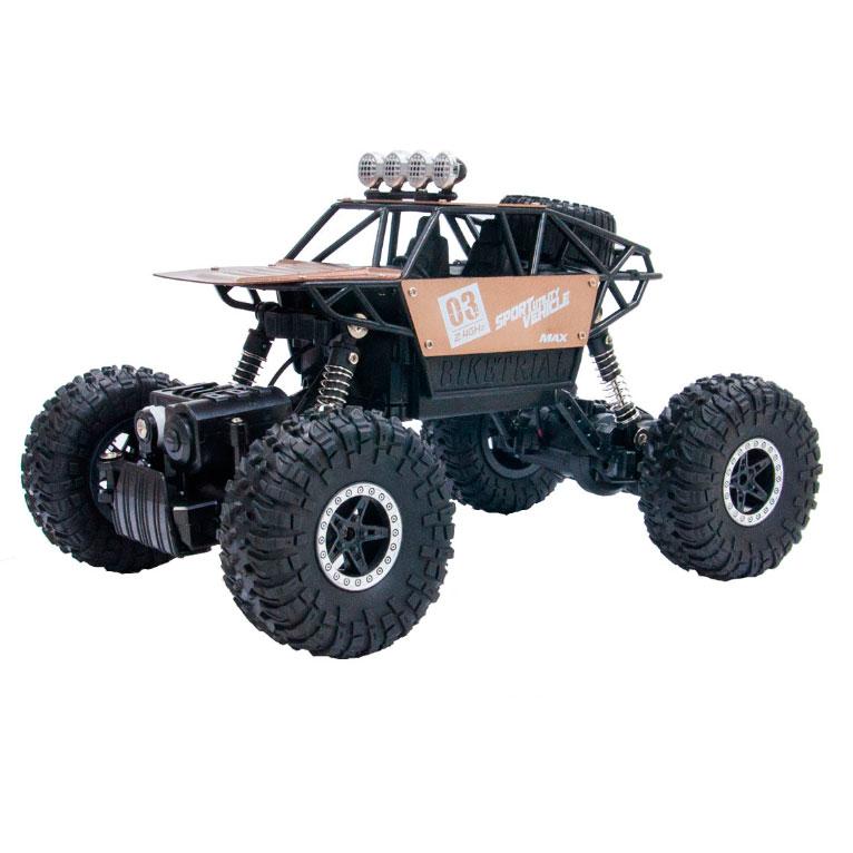 Машинка off-road кравлер на р/у 1:18 коричневый матовый Sulong Toys DD651738 - фото 1 - id-p2736657509