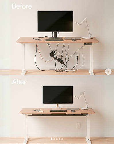 Як приховати дроти під столом: кабель-менеджмент для дому та офісу