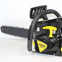 Бензиновая пила DeWalt DC55 Бензопила цепная Пилы для дерева (4,5 кВт, 52 см³) Пилы БЕНЗИНОВЫЕ Бензопила садовая