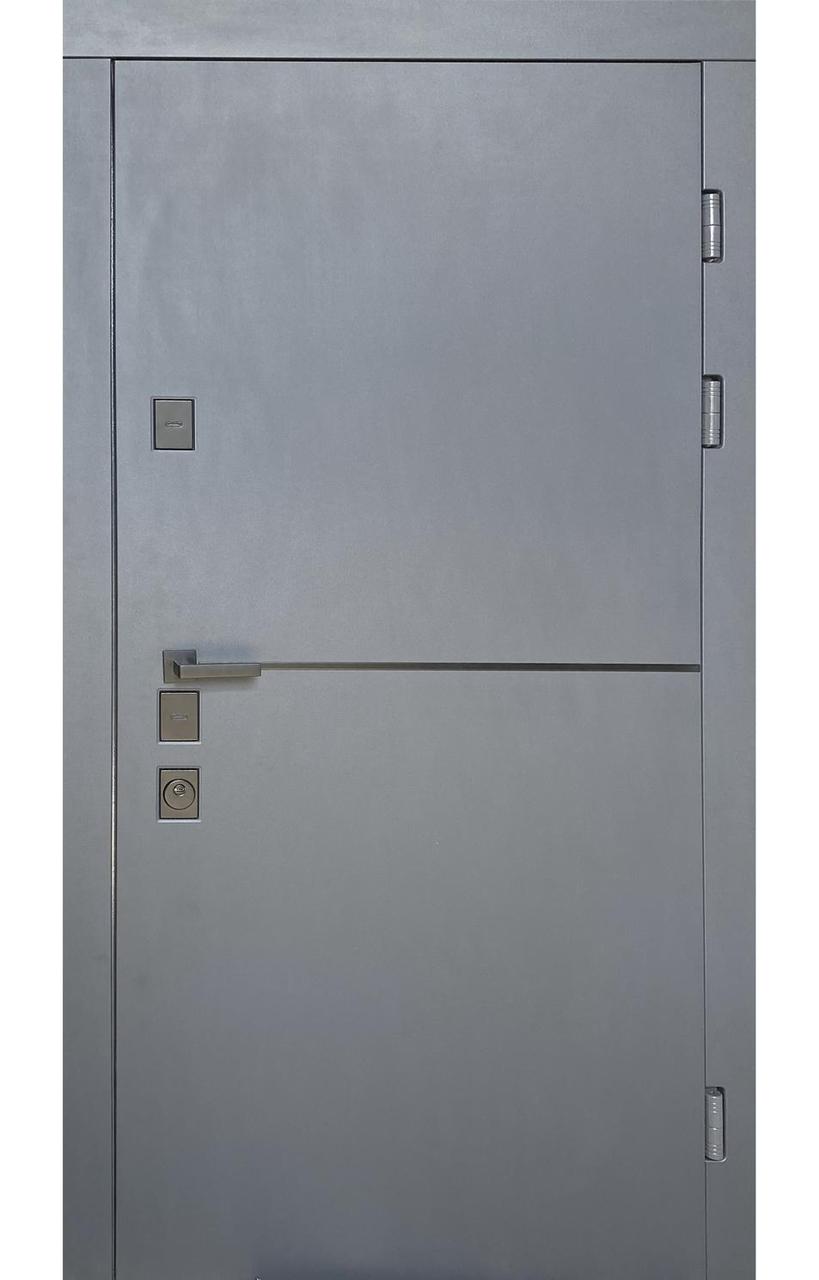 Двері вхідні TEHNO DVERI Еліт плюс 4К Смарт вулиця 860х2040 Антрацит, фото 1