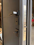 Двері вхідні TEHNO DVERI Еліт плюс 4К Смарт вулиця 860х2040 Антрацит, фото 7