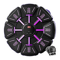 Музичний боксерський тренажер дитячий для відпрацювання ударів із підсвіткою і bluetooth Боксерська мішень