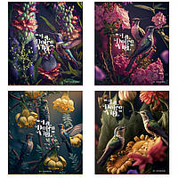 Зошит загальний, 96 аркушів, у лінію, УФ-лак. У наборі 5 шт. 03270 / ШКОЛЯРИК