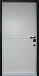 Двері вхідні TEHNO DVERI Еліт 3К Ескада вулиця 960х2040 Антрацит/Білий супермат, фото 4
