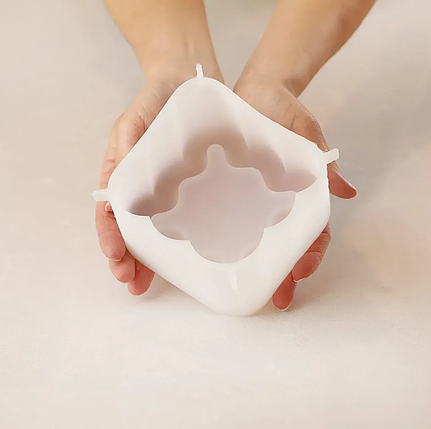 Форма-молд силіконова ручної роботи Square bento cake, фото 2