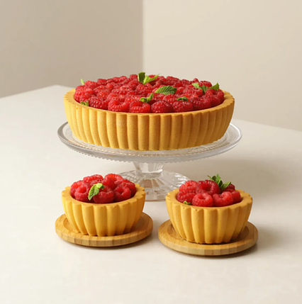 Форма-молд силіконова ручної роботи Tart Cake NEW, фото 2