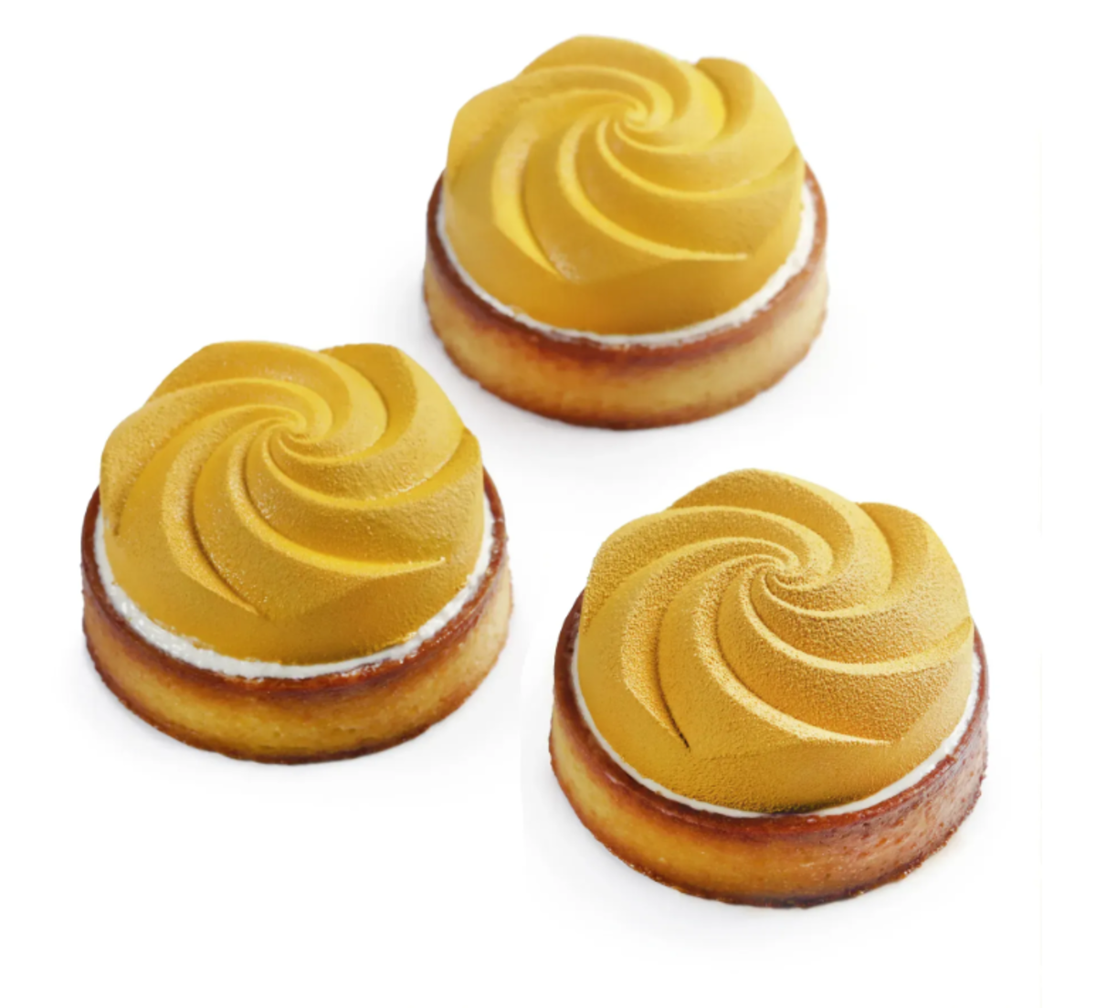 Форма-молд силіконова фабрична Small Spiral tarts