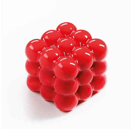 Форма-молд силіконова фабрична Spheres small cakes, фото 1