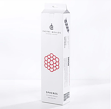 Форма-молд силіконова фабрична Spheres small cakes, фото 4