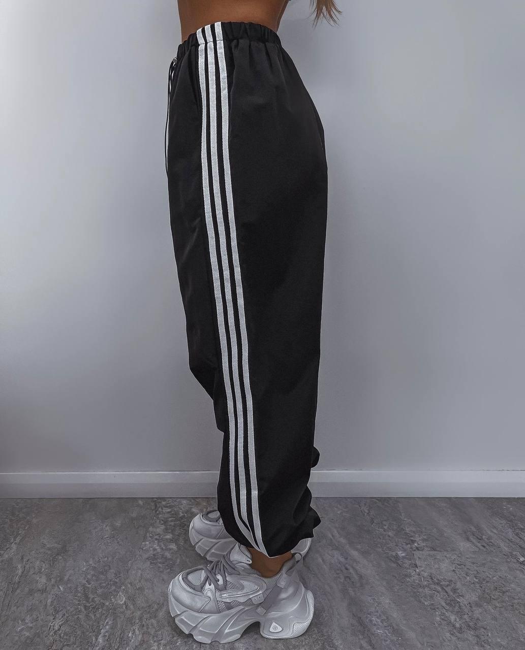 Жіночі спортивні штани; Колір: чорний; Розмір: 42-46 (Oversize);, фото 1