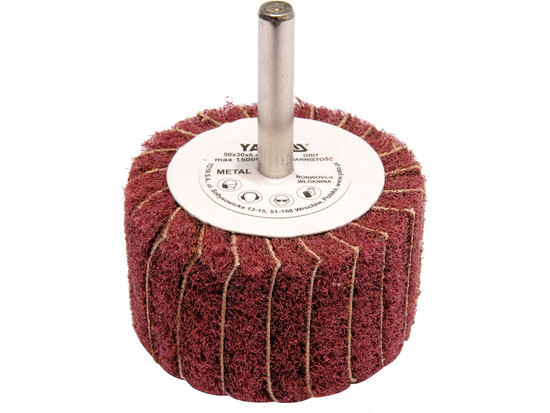 Круг шліфувальний пелюстковий для дрилі YATO 50 х 30 х 6 мм К60 YT-83390