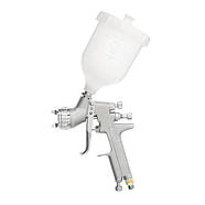 Фарбопульт пневматичний LVMP, професійний, форсунка: 1,4 мм, верхній пластиковий бачок: 600 мл, 2 бар, фото 3