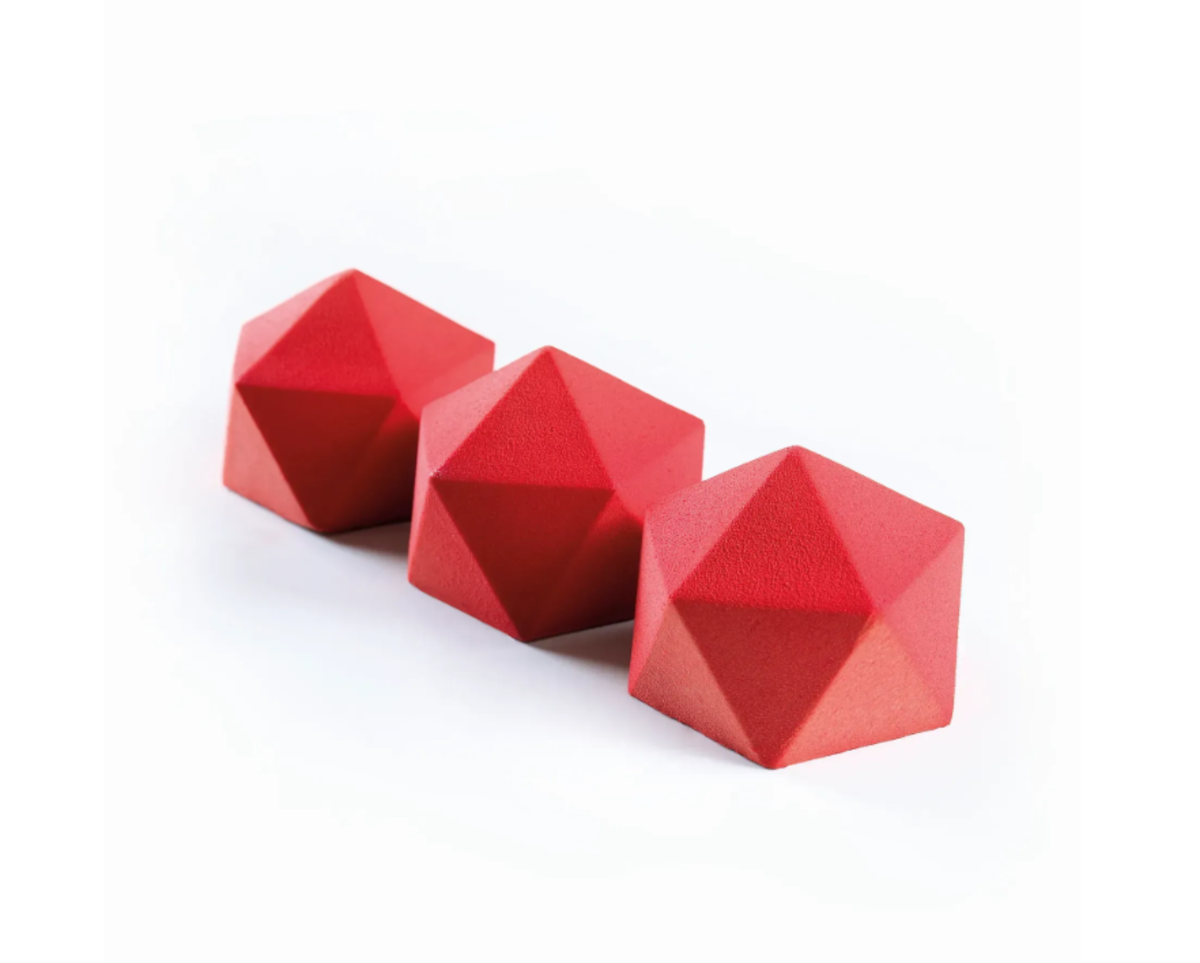 Форма-молд силіконова фабрична Pentagon small cakes