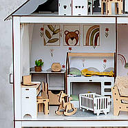 "Дитяча Еко" набір лялькових меблів NestWood для Барбі, фото 10