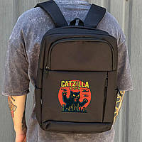 Рюкзак. Портфель для подорожей та навчання. Рюкзак Catzilla. Рюкзак Кот-зілла