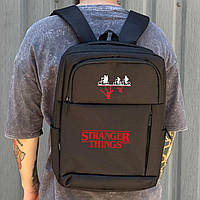 Рюкзак. Портфель для подорожей та навчання. Рюкзак Stranger Things.Рюкзак Дуже дивні справи
