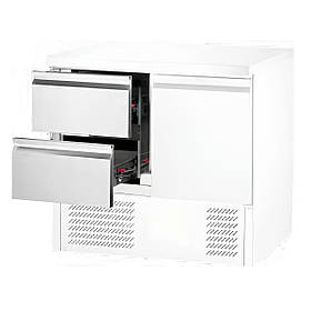 Модуль з 2-ма ящиками Atelier GN для холодильного столу з нижнім агрегатом