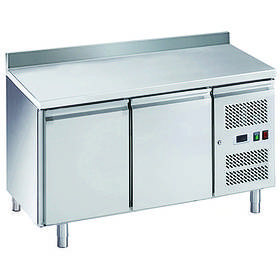 Стіл холодильний 2-х дверний Atelier А-GN2200TN, з бортом