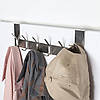 SKOLOO - Металева вішалка для одягу на двері з 6 гачками для кухні, ванної, вітальні та коридору, фото 5