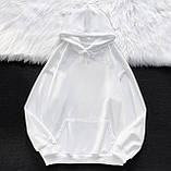 Базове худі жіноче з кишенею кенгуру та капюшоном двонитка 42-46 48-52, фото 2