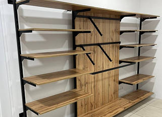 Навісне та підлогове торгове обладнання стійки для магазинів одягу