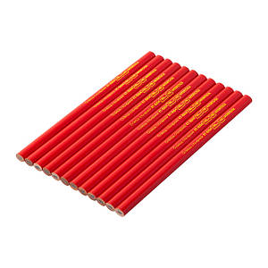 Олівець столярний, 7", уп. 12 шт. INTERTOOL KT-5004