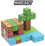 Конструктор магнітний Minecraft Magnetic Cube «Джунглі Амазонки» 48 кубики, фото 2