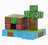 Конструктор магнітний Minecraft Magnetic Cube «Джунглі Амазонки» 48 кубики, фото 4