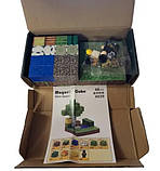 Конструктор магнітний Minecraft Magnetic Cube «Маленький ліс» 48 кубики, фото 5